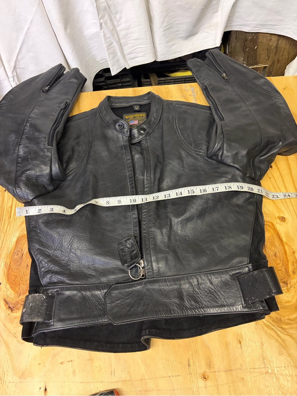 Vanson Leathers 2 piece suit